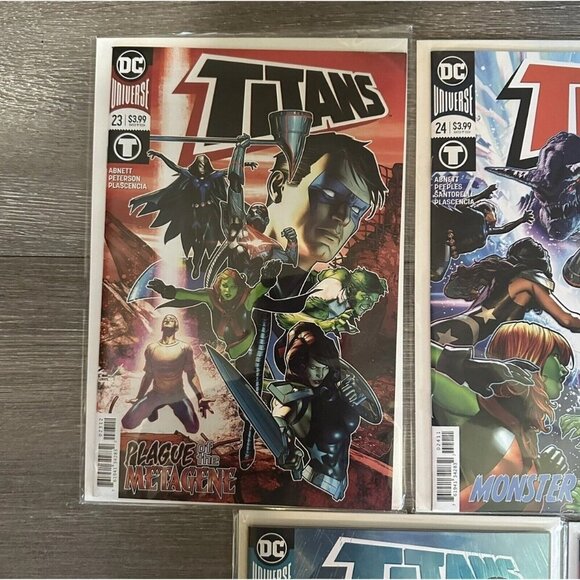 TITANS DC Universe Comic Lot Issues #23 #24 #25 #26 #27 VG - Picture 2 of 5